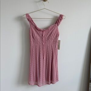No Boundaries Pink Mini Dress